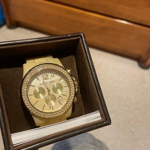 Michael Kors ivory watch